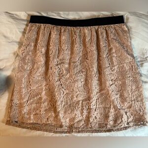 LOFT skirt pale pink